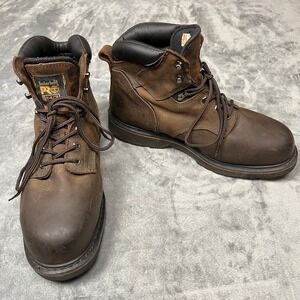 Timberland PRO 12W Work Boots Leather Electrical Safety Steel Toe Direct Attach